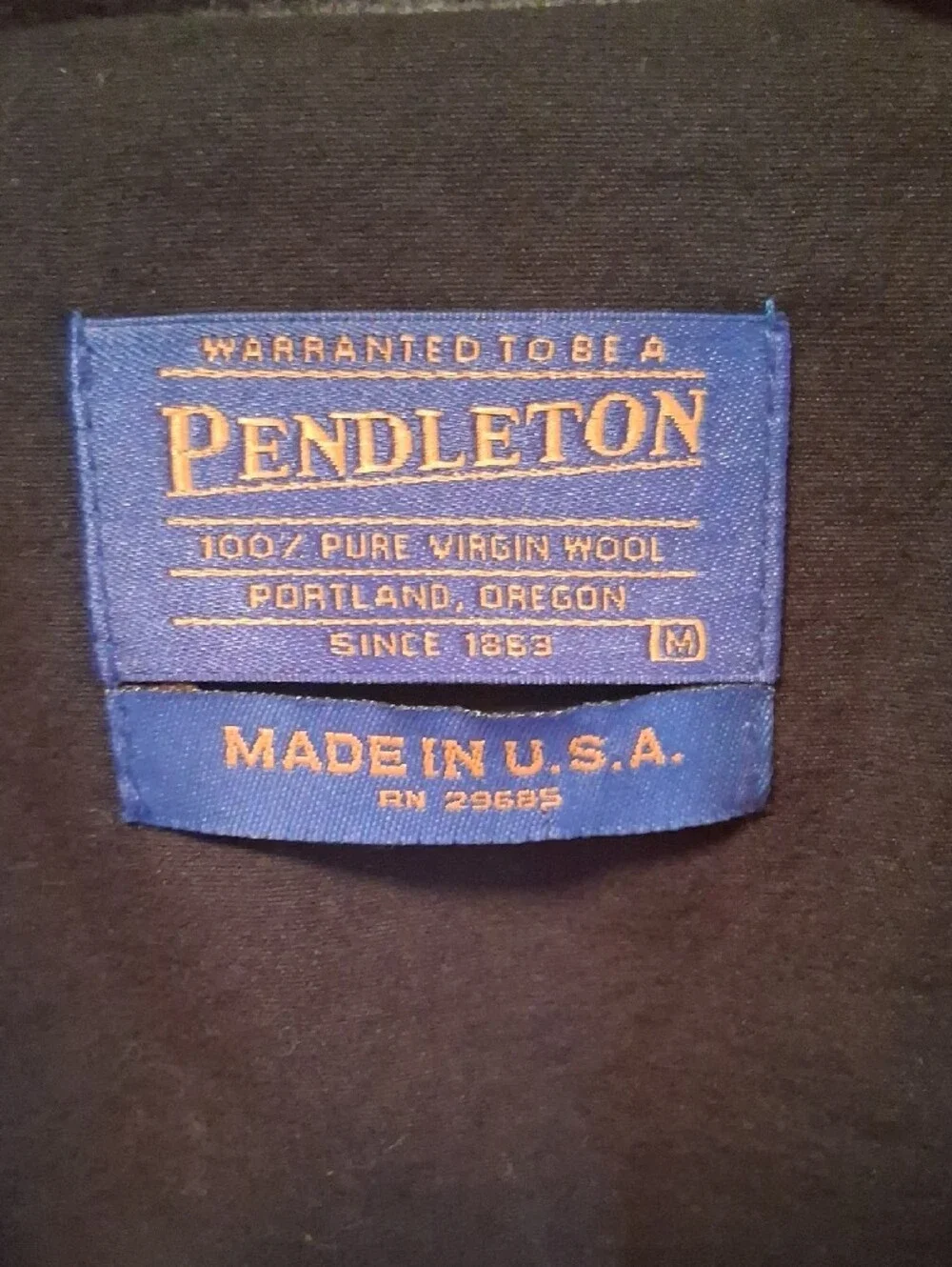 Pendleton Men's Plaid Shirt Jacket in Red and Gray